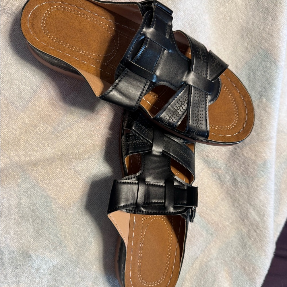 Women's Black Sandals
